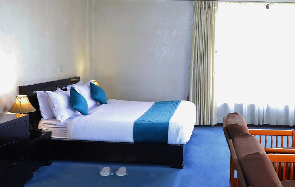 Family Room with City View